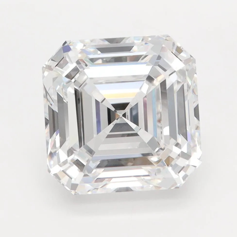3.92ct Asscher Lab Grown Diamond (Colour D, Clarity VVS2, IGI Certified)