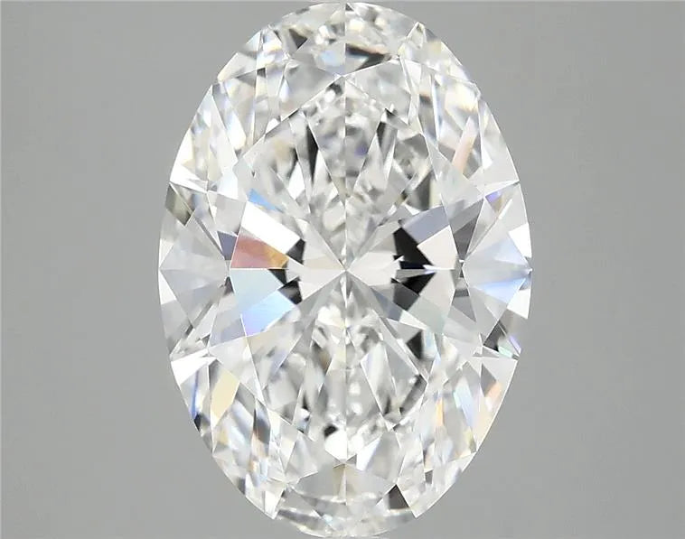 3.92ct Oval Lab Grown Diamond (Colour D, Clarity VVS2, IGI Certified)