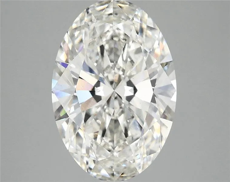3.92ct Oval Lab Grown Diamond (Colour G, Clarity VS2, IGI Certified)