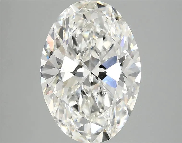 3.92ct Oval Lab Grown Diamond (Colour G, Clarity VVS2, IGI Certified)