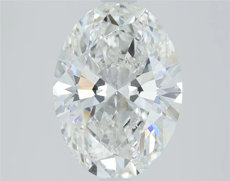 3.93ct Oval Lab Grown Diamond (Colour F, Clarity VVS2, IGI Certified)