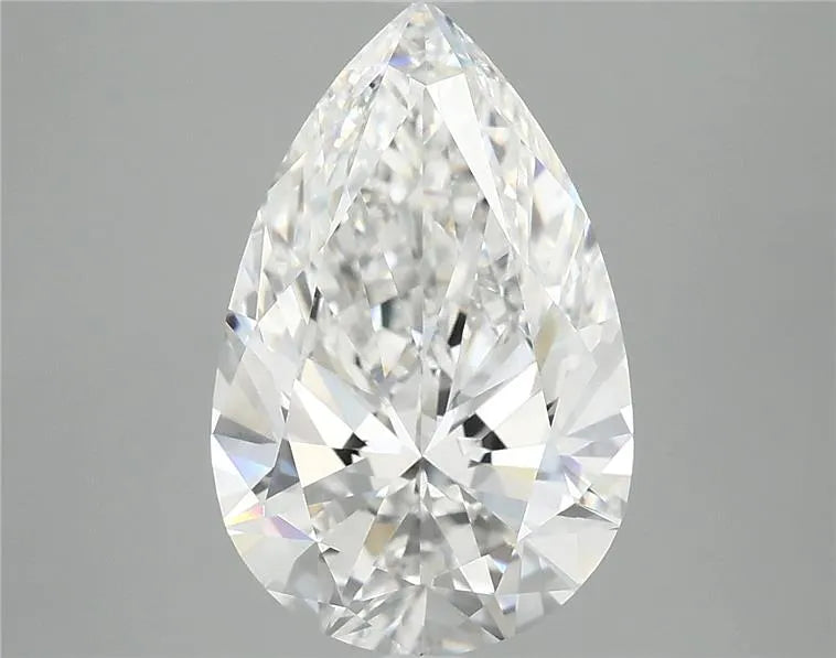 3.93ct Pear Lab Grown Diamond (Colour E, Clarity VVS2, IGI Certified)