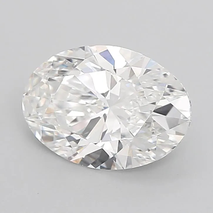 3.96ct Oval Lab Grown Diamond (Colour E, Clarity VVS2, IGI Certified)