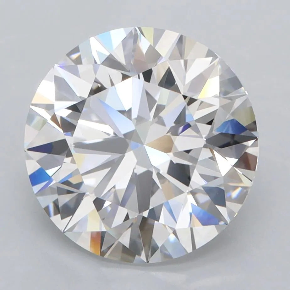3.98ct Round Lab Grown Diamond (Colour D, Clarity FL, Cut ID, IGI Certified)