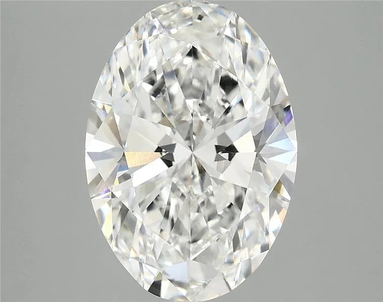 3.99ct Oval Lab Grown Diamond (Colour E, Clarity VVS2, IGI Certified)
