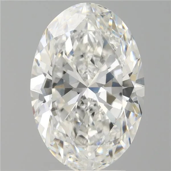 3.99ct Oval Lab Grown Diamond (Colour E, Clarity VVS2, IGI Certified)