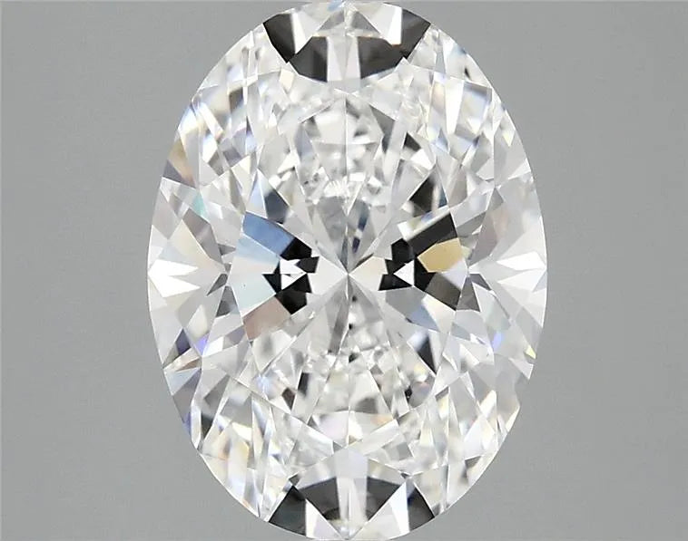 3.10ct Oval Lab Grown Diamond (Colour D, Clarity VVS2, IGI Certified)