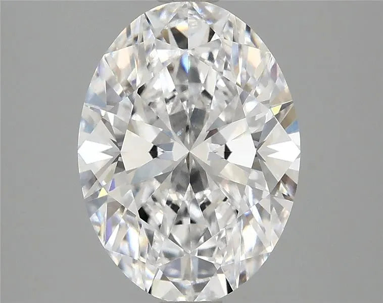 3.04ct Oval Lab Grown Diamond (Colour D, Clarity VVS2, IGI Certified)