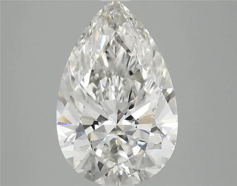 2.95ct Pear Lab Grown Diamond (Colour G, Clarity VS2, IGI Certified)