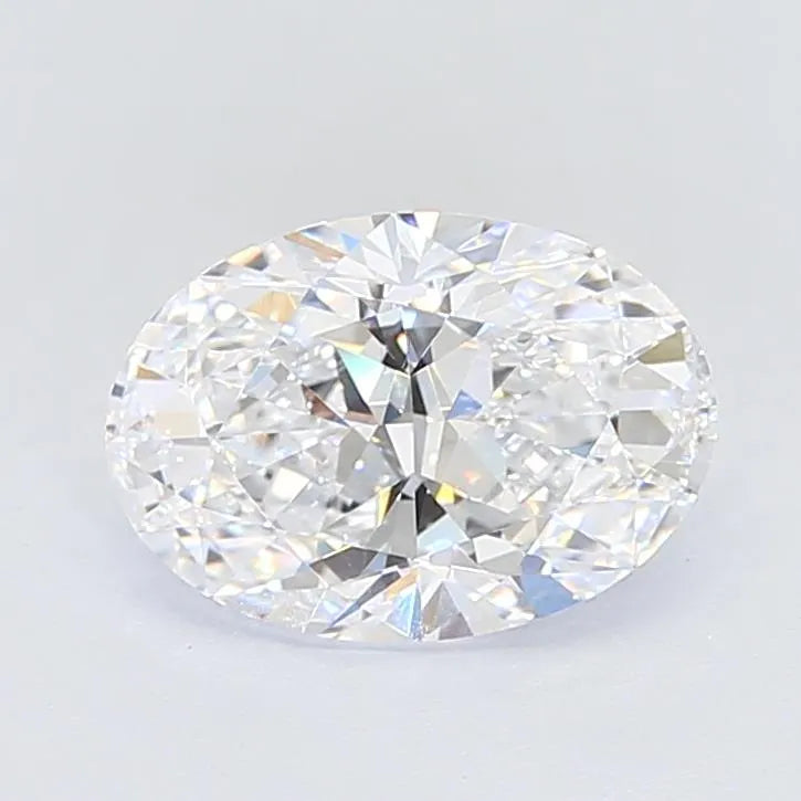 3.21ct Oval Lab Grown Diamond (Colour E, Clarity VVS2, IGI Certified)