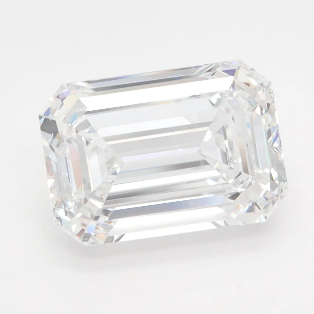 4.00ct Emerald Lab Grown Diamond (Colour D, Clarity VVS1, IGI Certified)