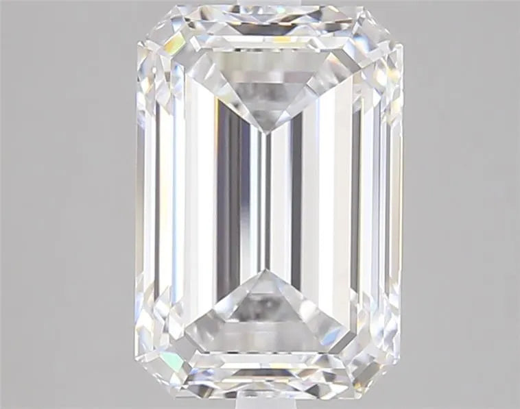 4.00ct Emerald Lab Grown Diamond (Colour D, Clarity VVS1, IGI Certified)