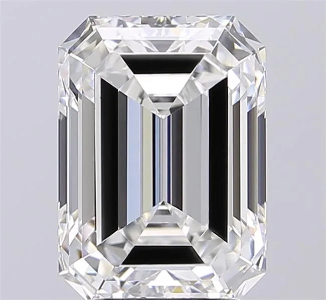4.00ct Emerald Lab Grown Diamond (Colour E, Clarity VVS2, IGI Certified)