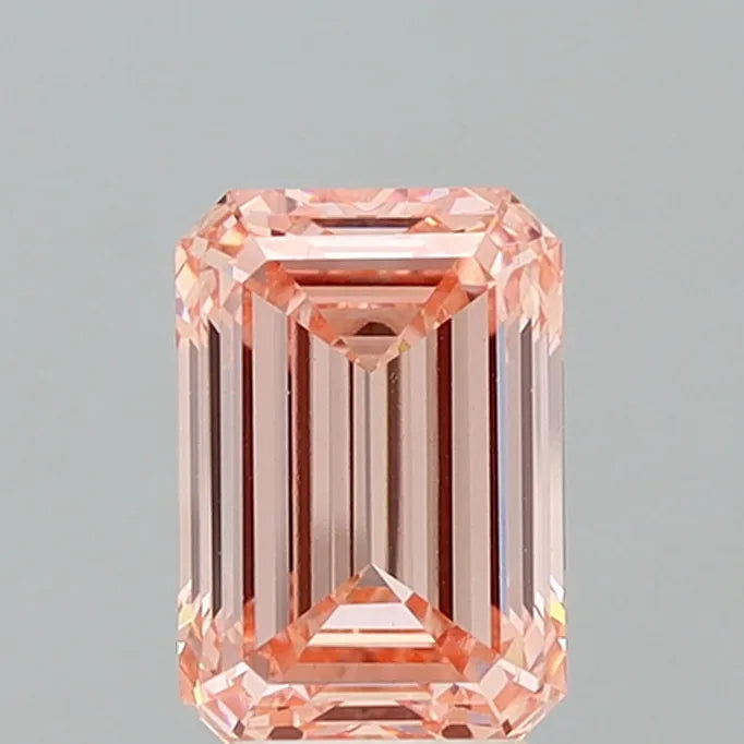 4.00ct Emerald Lab Grown Diamond (Colour Fancy Intense Pink, Clarity VS1, IGI Certified)