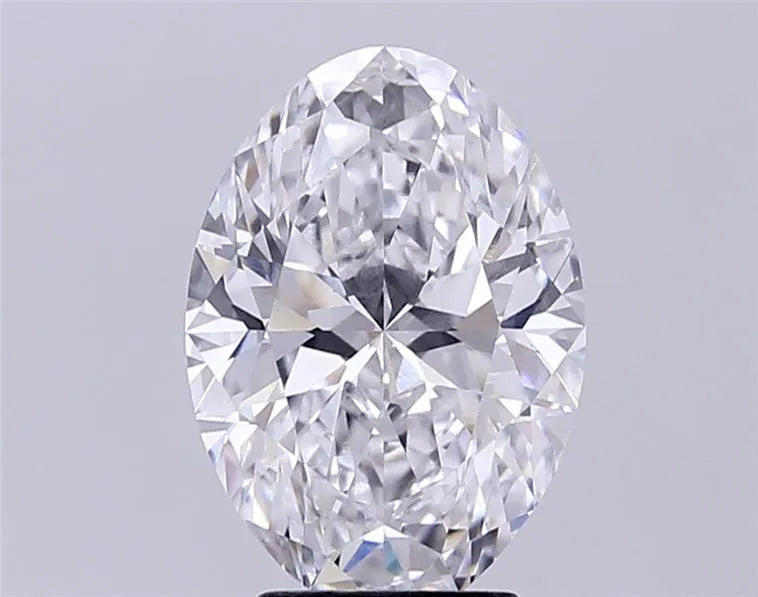 4.00ct Oval Lab Grown Diamond (Colour D, Clarity VS1, IGI Certified)