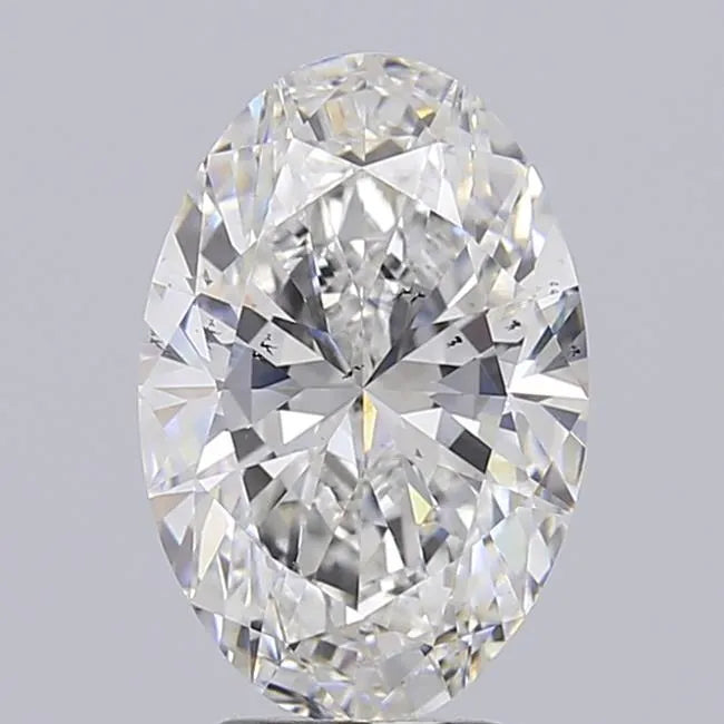 4.00ct Oval Lab Grown Diamond (Colour E, Clarity SI1, IGI Certified)