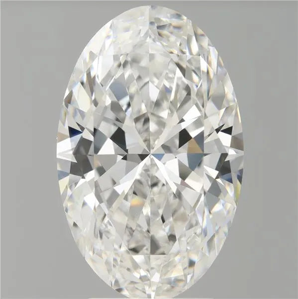 4.00ct Oval Lab Grown Diamond (Colour E, Clarity VVS2, IGI Certified)
