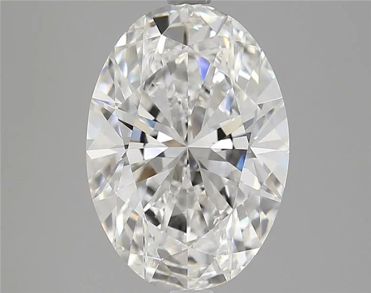 4.00ct Oval Lab Grown Diamond (Colour E, Clarity VVS2, IGI Certified)