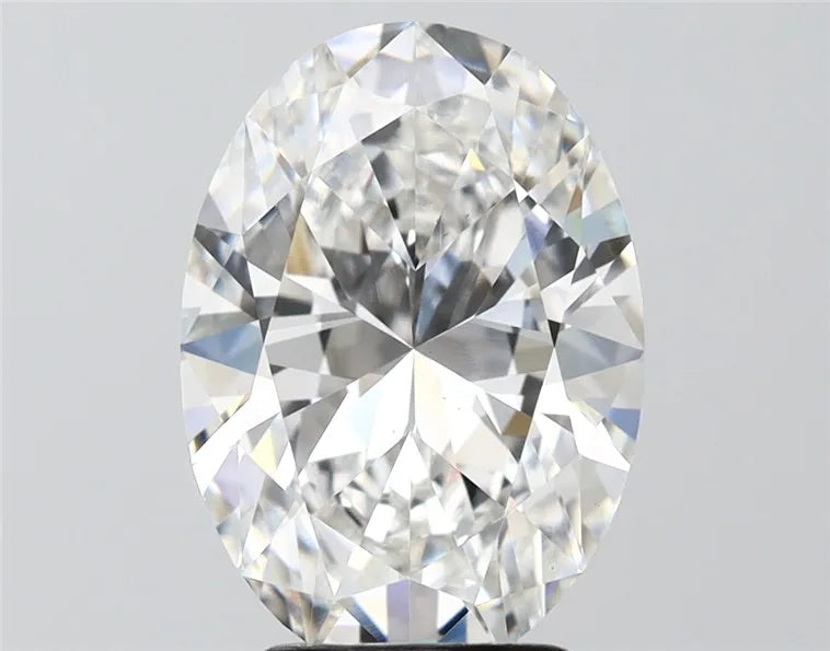 4.00ct Oval Lab Grown Diamond (Colour F, Clarity VS1, IGI Certified)