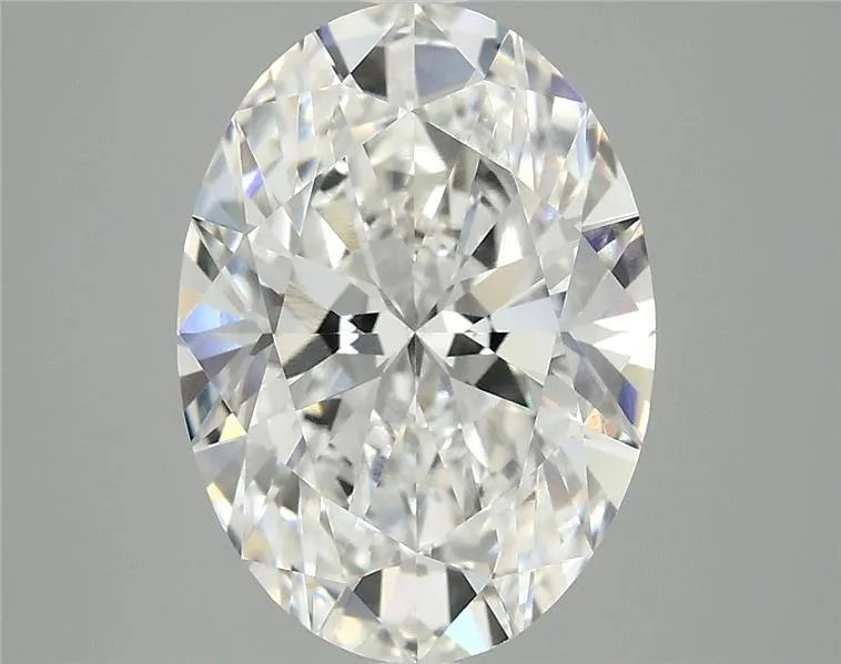 4.00ct Oval Lab Grown Diamond (Colour F, Clarity VVS2, IGI Certified)