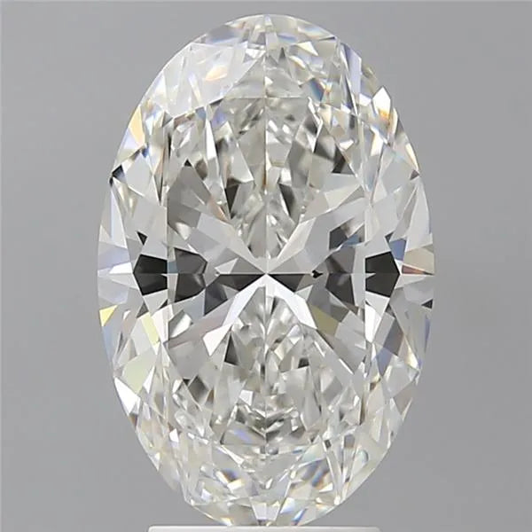 4.00ct Oval Lab Grown Diamond (Colour F, Clarity VVS2, IGI Certified)