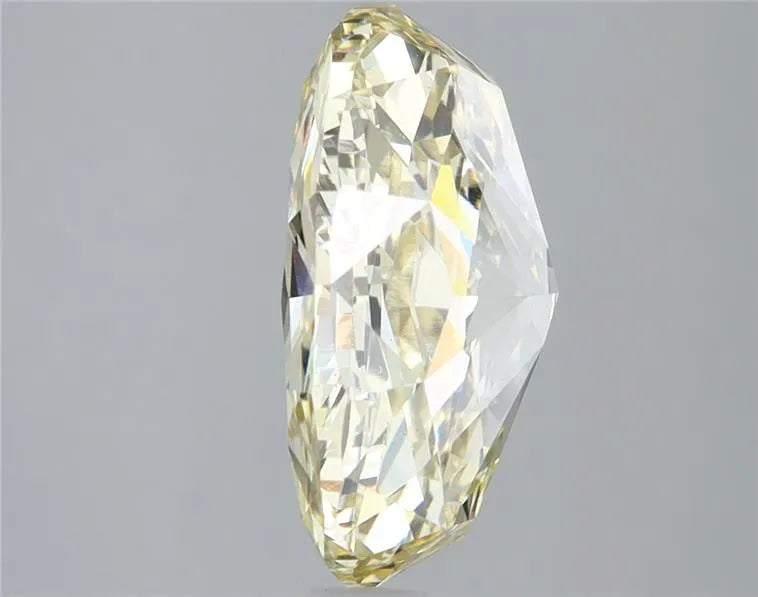 4.00ct Oval Lab Grown Diamond (Colour Fancy Light Yellow, Clarity VS1, IGI Certified)