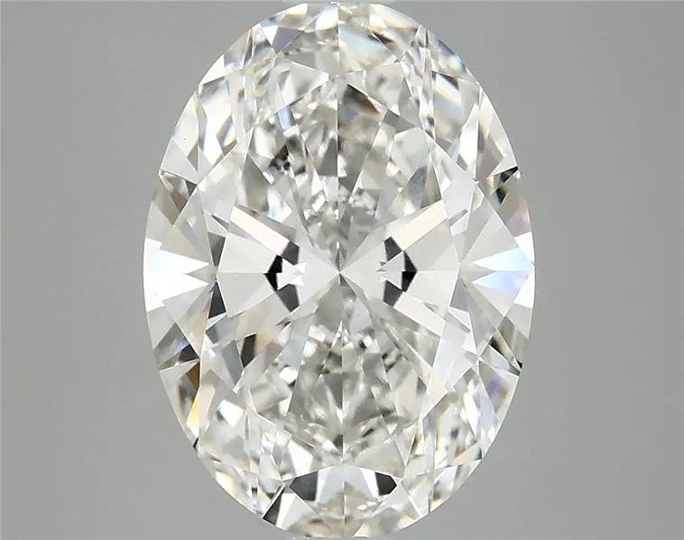 4.00ct Oval Lab Grown Diamond (Colour G, Clarity VVS2, IGI Certified)