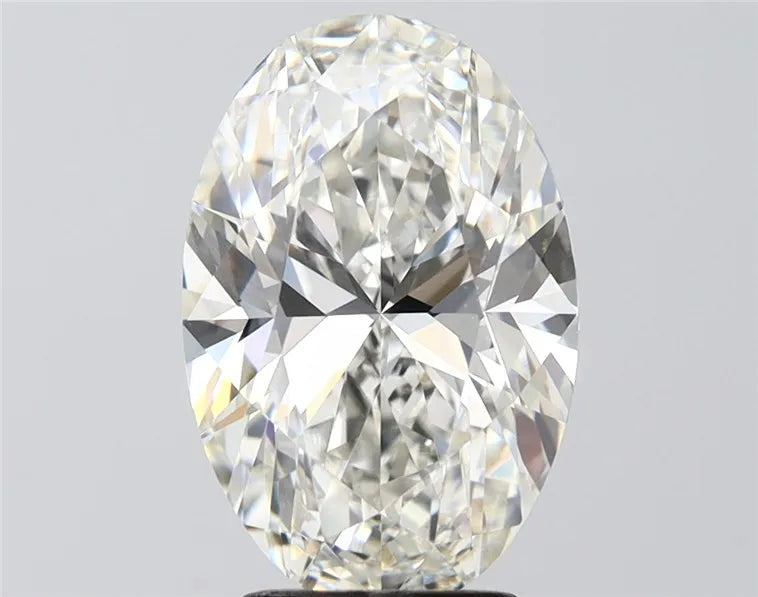 4.00ct Oval Lab Grown Diamond (Colour G, Clarity VVS2, IGI Certified)