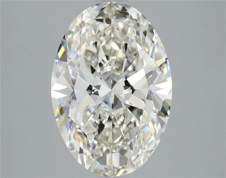 4.00ct Oval Lab Grown Diamond (Colour H, Clarity VVS2, IGI Certified)