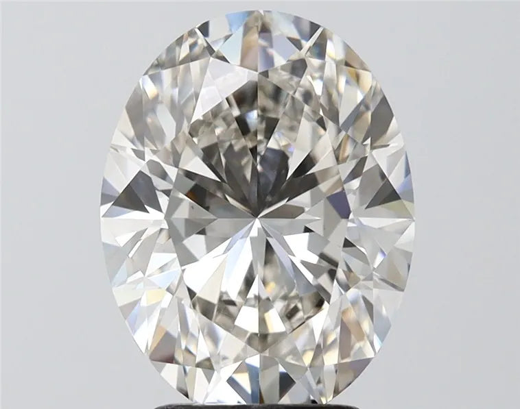 4.00ct Oval Lab Grown Diamond (Colour H, Clarity VVS2, IGI Certified)