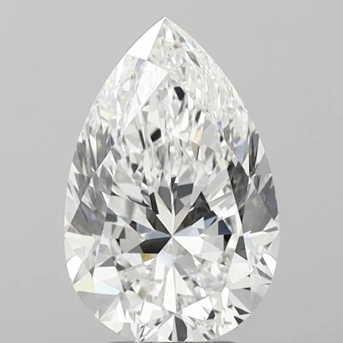 4.00ct Pear Lab Grown Diamond (Colour D, Clarity VVS1, IGI Certified)