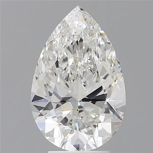 4.00ct Pear Lab Grown Diamond (Colour E, Clarity VVS2, IGI Certified)