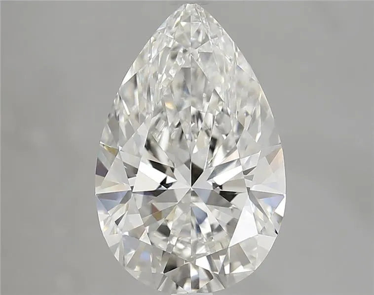 4.00ct Pear Lab Grown Diamond (Colour F, Clarity VVS1, IGI Certified)