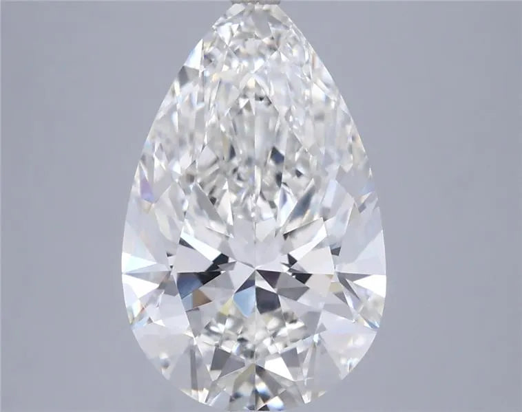 4.00ct Pear Lab Grown Diamond (Colour G, Clarity VVS2, IGI Certified)