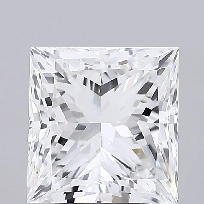 4.00ct Princess Lab Grown Diamond (Colour E, Clarity VVS2, IGI Certified)