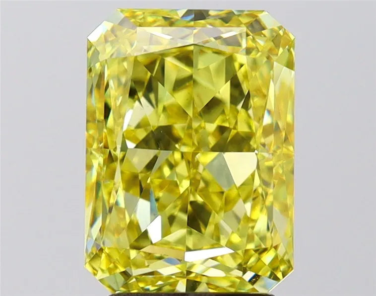 4.00ct Radiant Lab Grown Diamond (Colour Fancy Intense Yellow, Clarity VS1, IGI Certified)