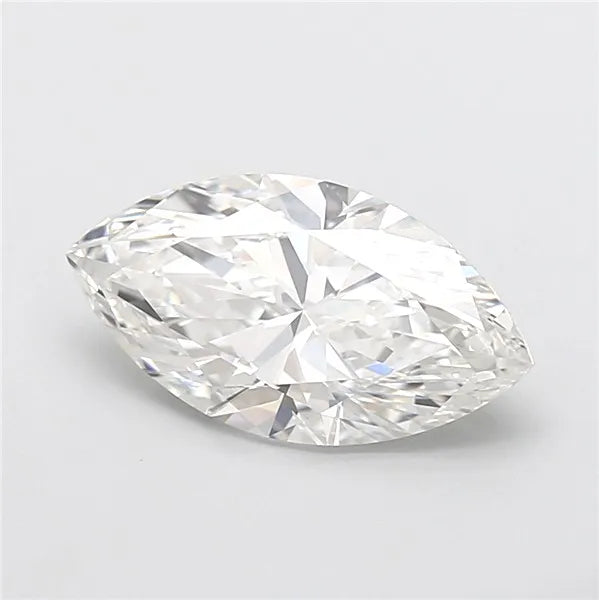 4.01ct Marquise Lab Grown Diamond (Colour F, Clarity VVS2, IGI Certified)