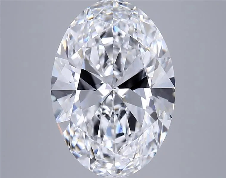 4.01ct Oval Lab Grown Diamond (Colour D, Clarity VS1, IGI Certified)