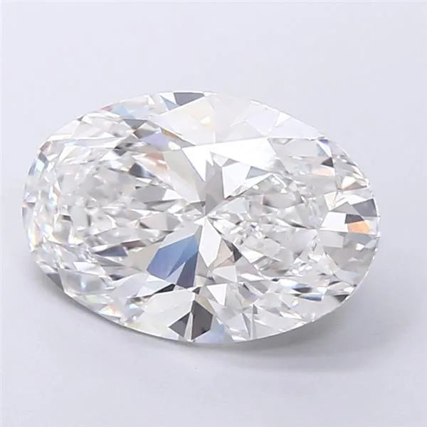 4.01ct Oval Lab Grown Diamond (Colour E, Clarity VVS2, IGI Certified)