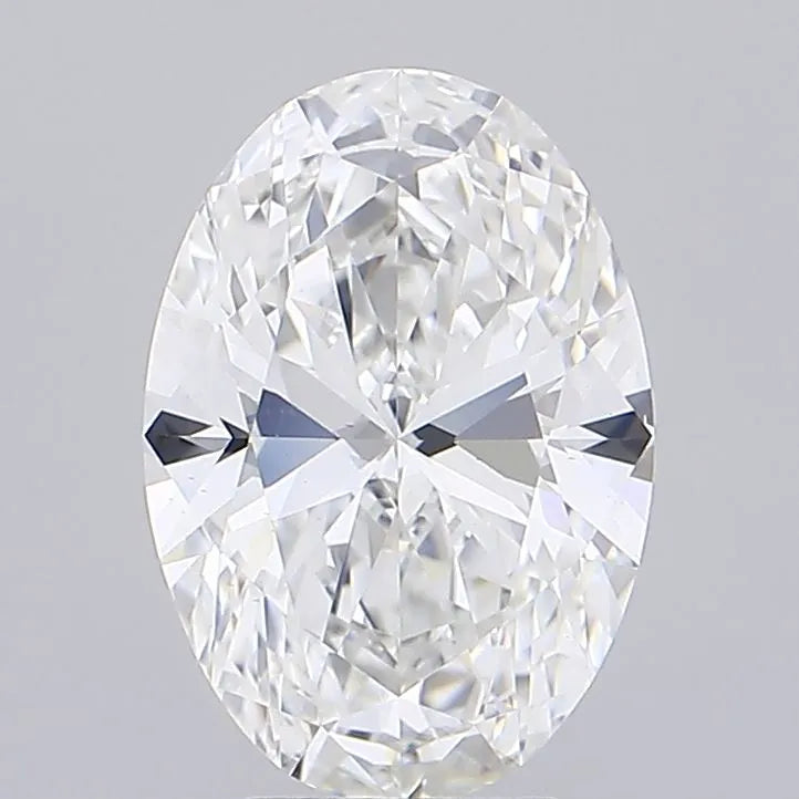 4.01ct Oval Lab Grown Diamond (Colour F, Clarity VS1, IGI Certified)