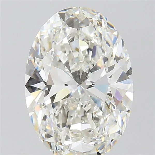 4.01ct Oval Lab Grown Diamond (Colour G, Clarity VVS2, IGI Certified)