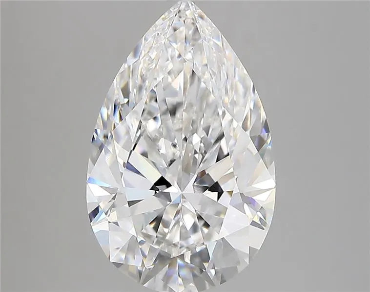 4.01ct Pear Lab Grown Diamond (Colour E, Clarity VVS2, Cut EX, GIA Certified)