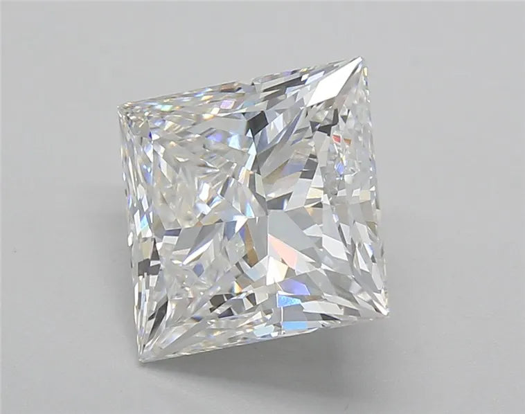 4.01ct Princess Lab Grown Diamond (Colour E, Clarity VVS2, Cut EX, IGI Certified)
