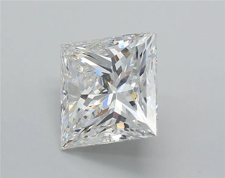 4.01ct Princess Lab Grown Diamond (Colour E, Clarity VVS2, Cut EX, IGI Certified)