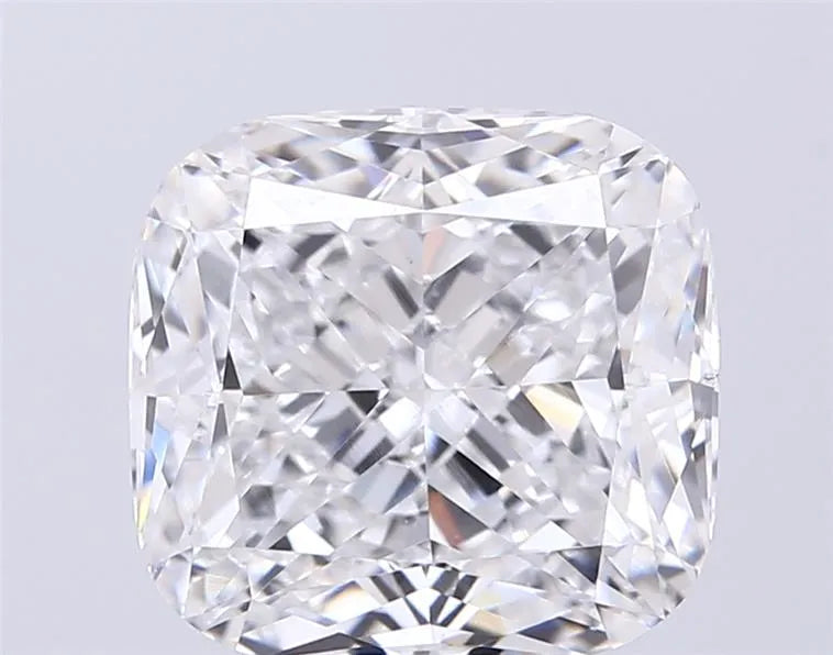 4.02ct Cushion modified Lab Grown Diamond (Colour D, Clarity VS1, IGI Certified)