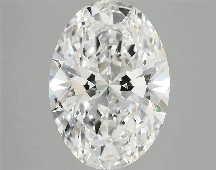 4.02ct Oval Lab Grown Diamond (Colour E, Clarity SI1, IGI Certified)