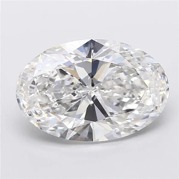 4.02ct Oval Lab Grown Diamond (Colour E, Clarity VVS2, IGI Certified)