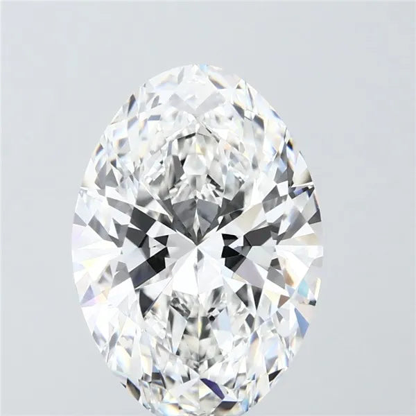 4.02ct Oval Lab Grown Diamond (Colour E, Clarity VVS2, IGI Certified)