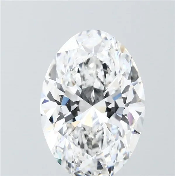 4.02ct Oval Lab Grown Diamond (Colour E, Clarity VVS2, IGI Certified)