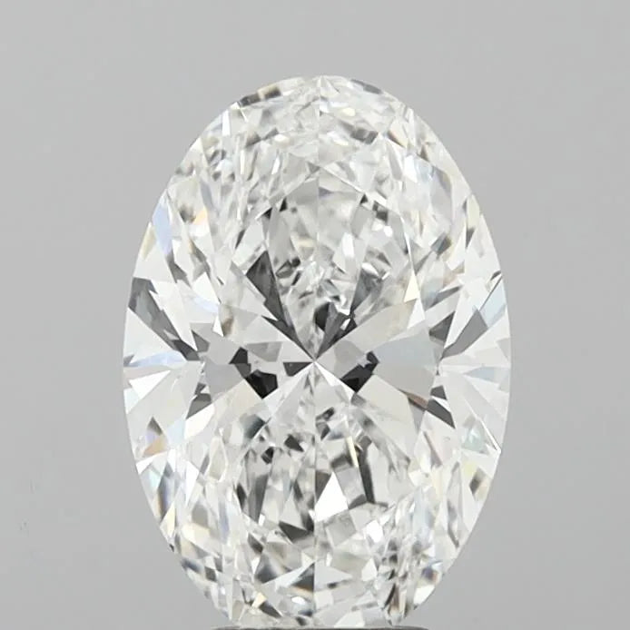 4.02ct Oval Lab Grown Diamond (Colour E, Clarity VVS2, IGI Certified)